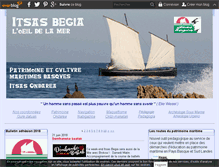Tablet Screenshot of itsas-begia.com